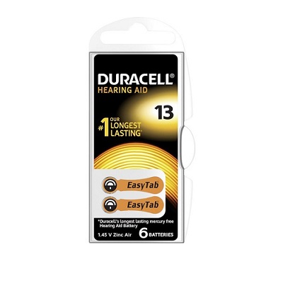 Interactie vertrouwen Harde ring Duracell hoorbatterijen 13 Oranje 6 pack | DU0174